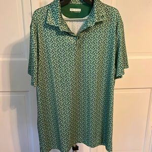 Fore Fathers golf polo, men’s size large. Excellent condition. Green pattern